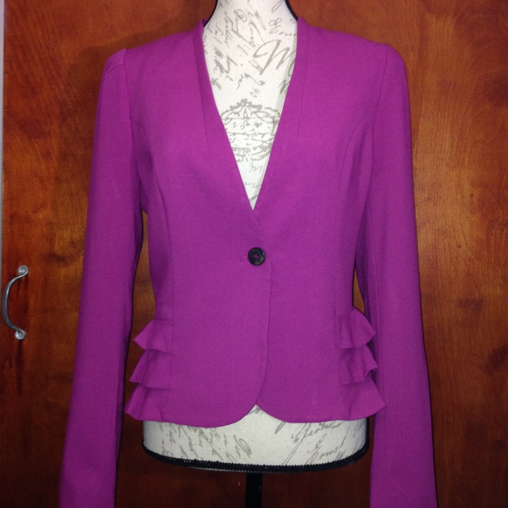 💥 Fuchsia Blazer